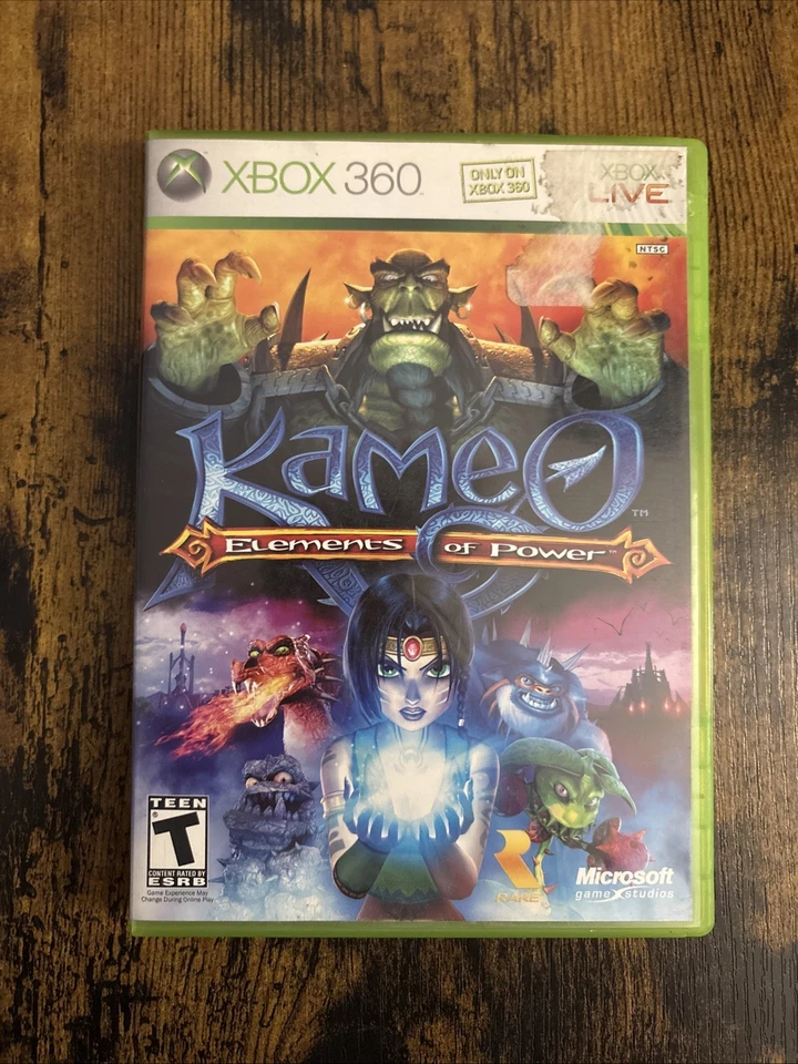 Kameo: Elements of Power (Microsoft Xbox 360, 2005) Tested CIb Complete - Image 1 of 3