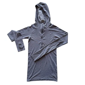 Lululemon Swiftly Tech Damen-Daumenlöcher mit Kapuze 1/2-Reißverschluss Größe 4 - Bild 1 von 11