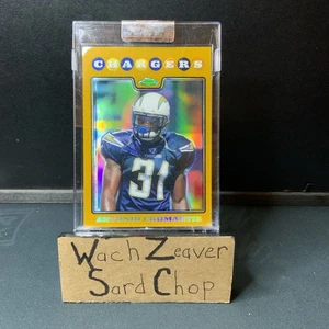2008 Topps Chrome - Antonio Cromartie Gold Refractor /199 Uncirculated - Bild 1 von 7