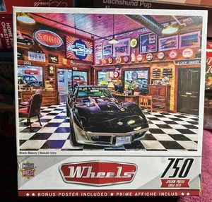 Neu Black Beauty Auto 750 Stück Master Pieces Puzzle - Bild 1 von 3