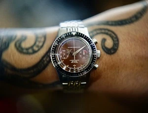 Nivada Grenchen Chronomaster Aviator Seadiver Tropical Version Manual (Modern) - Picture 1 of 6
