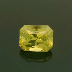 2.16cts Natural opalescence Chrysoberyl  octagon cut loose gem - Picture 1 of 4