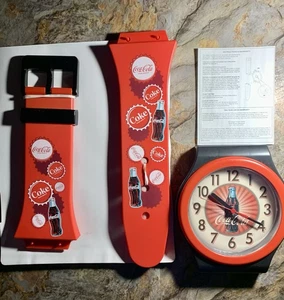 VINTAGE COCA-COLA UHR WANDUHR - gebraucht aber nie aus Box genommen oder gebraucht - Bild 1 von 9