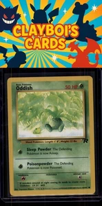 Oddish Team Rocket Pokemon 63/82 Common Near Mint or Better - Bild 1 von 2