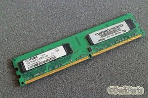 Elpida EBE11UD8AGWA-6E-E PC2-5300U-555 1GB Memory RAM DDR2-667Mhz - Picture 1 of 1