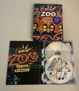 U2 Zoo TV Live from Sydney Deluxe 2 disc Limited Edition + collectable stickers - Picture 1 of 2