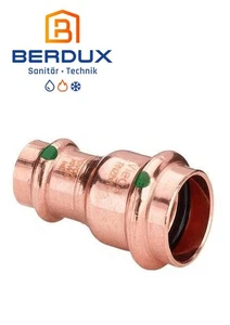 Viega Pressfitting Reduziermuffe 35x28mm 1 Stück Sanpress Wasser / Heizung / NEU - Bild 1 von 13