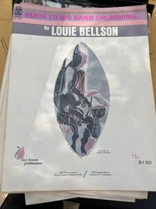 Louie Bellson Guide to Big Band Drumming Noten Anleitung 60er Jahre seltenes Buch - Bild 1 von 5