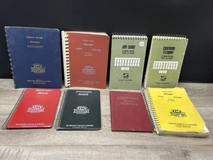 Lote de libros cuadernos espirales vintage estenotipo de sala de audiencias de jurado cargo - Imagen 1 de 21