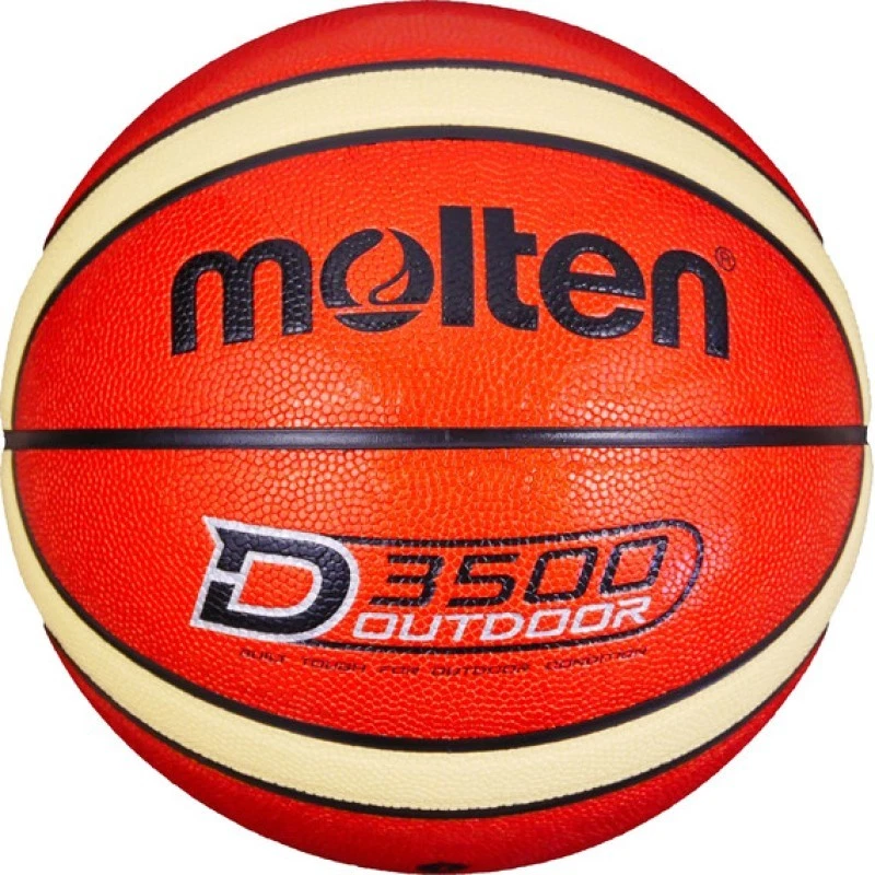 Molten Basketball D3500 Orange/Creme Synthetik-Leder Größe 6, 7 - Bild 1 von 1