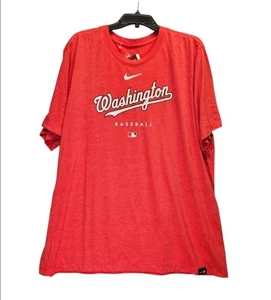 Nike Washington Nationals Shirt XXL MLB 2023 Authentic Collection Center Swoosh - Picture 1 of 10