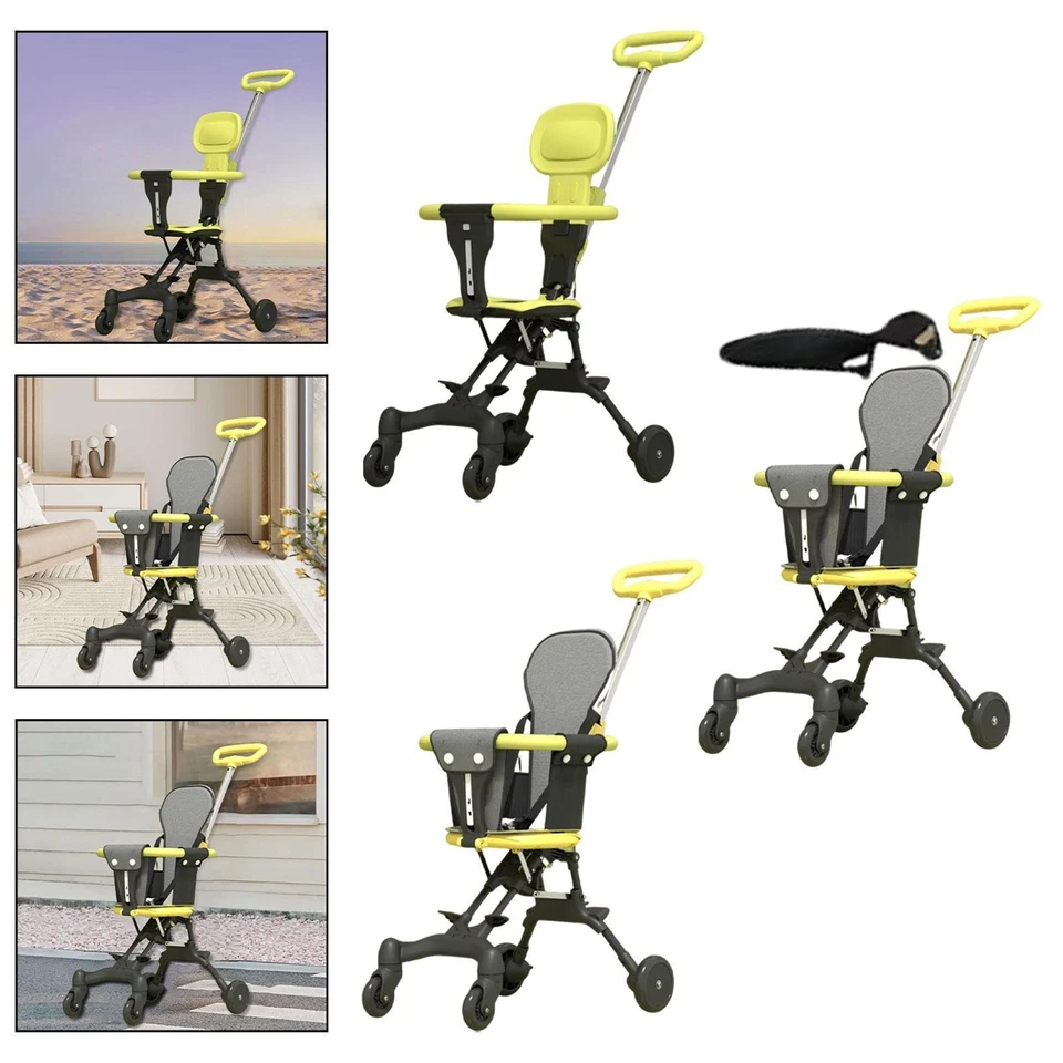 Baby Baby Pushchair Double Direction Seat Gifts Versatile 360° Swivel Wheels - image 1 of 1