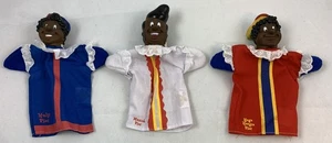 Club van Sinterklaas Jetix Zwarte Piet Handpuppen Set Figuren Vintage 2004 Sint - Bild 1 von 13