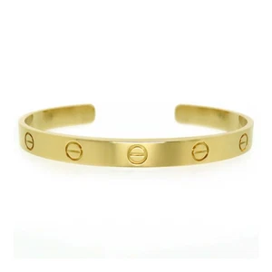 CARTIER open love bracelet #18 B6032418 Au750(K18YG) Women - Picture 1 of 4