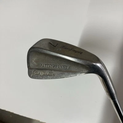 macgregor jack nicklaus iron 7 Great Condition  Autograph - Image 1 of 4