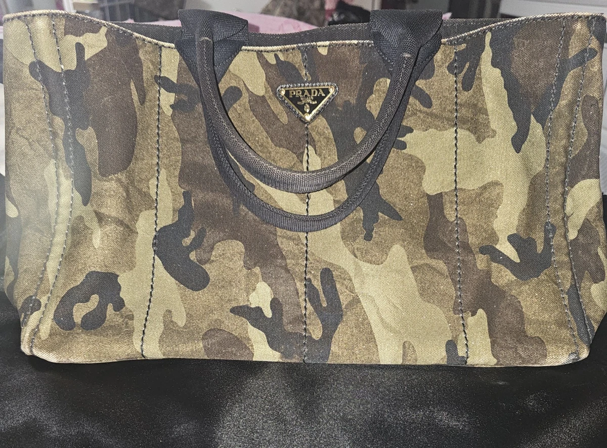 PRADA Canapa Camouflage Bags & Handbags for Women for sale | eBay
