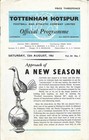1961  TOTTENHAM HOTSPUR v FA SELECTED X1    FA Charity Shield