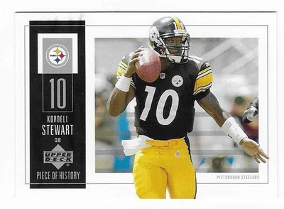 2002 Upper Deck Piece of History Kordell Stewart Pittsburgh Steelers #79 - Image 1 of 2