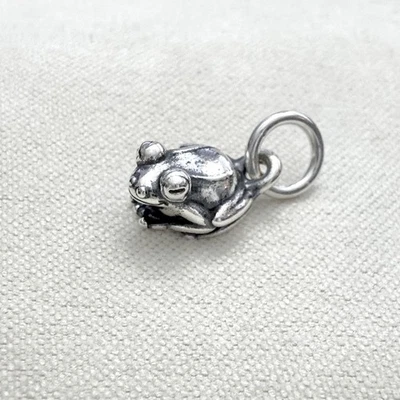 James Avery 小青蛙小饰品纯银 — 第 1/4 张图片