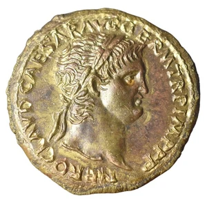 Nero Ottone Æ Sesterzio Rinascimento "Padovano" Artista Giovanni Cavino 1500-... - Foto 1 di 7