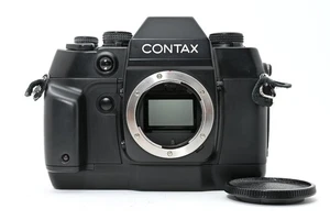 [CASI COMO NUEVO] Cuerpo de cámara fotográfica Contax AX SLR 35 mm negro para montaje C/Y de JAPÓN - Imagen 1 de 12