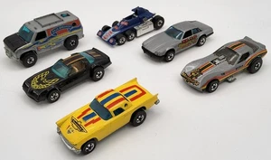 Hot Wheels 1977: Baja Breaker, Hot Bird, T-Bird, Lickety Six, Jaguar, Mongoose  - Imagen 1 de 7