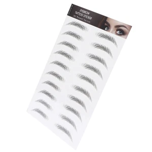 Long Lasting Eyebrow Transfers Sticker Household Portable Eyebrow Tattoo Sticker - Picture 1 of 12