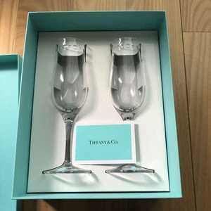 HOT NEW TIFFANY & Co. Swing champagne glass pair set with BOX - Picture 1 of 6
