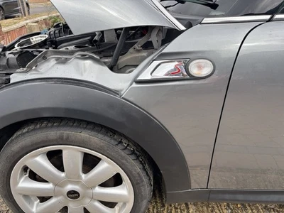 MINI R56 Dark Silver Left Hand Front Wing Complete With Wheel Arch Trim Spat - Image 1 of 2