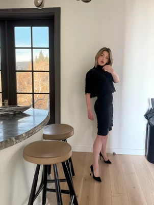 Mini Vestido Giambattista Valli Tweed "Look Dos Piezas" - IT 40 (XS) Foto 1 de 4