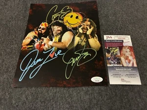 Mick Foley Firmado 8x10 Jsa Tres Caras de Foley Humanidad Tío Amor Cactus Jack - Imagen 1 de 1