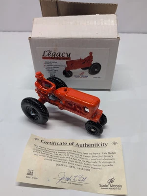 Scale Models 2005 Legacy Tractor By Joseph L. Ertl - 6 1/2” L x 3 3/4”H NIB  - Image 1 of 4