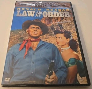 Law and Order Ronald Reagan (DVD, 1953) New And Sealed 50s Western OOP - Picture 1 of 2