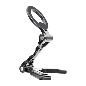 Foldable Metal Phone Holder Portable Base Universal Device - Picture 1 of 8