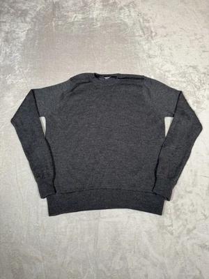 Icebreaker Sweater Mens Large Gray Merino Wool Crewneck Pullover Knit Outdoors * - Image 1 of 4