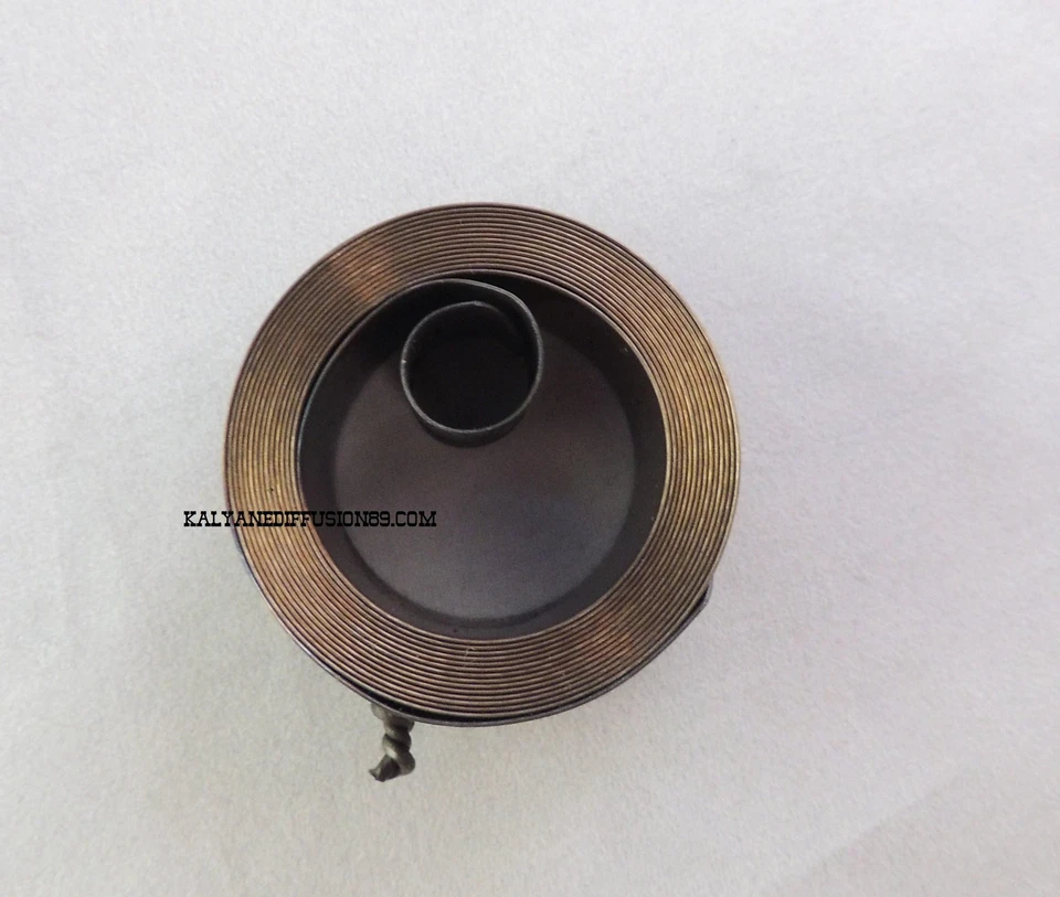 ressort barillet horloge pendule carillon 18 x 0.40  x ø 40 mm mainspring clock - Photo 1/1