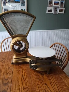 Antique Stimpson Meat Scale  - Picture 1 of 17
