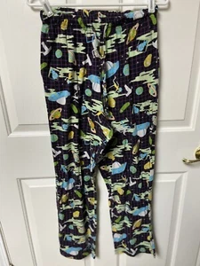 PANTALONES DE PIJAMA RICK & MORTY LoungeWear Adulto Natación Cartoon Network Grandes Usados en Excelente Condición - Imagen 1 de 10