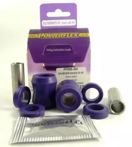 Bujes amortiguadores inferiores Powerflex para Saab 90 99 y 900 PFR66-420 - Imagen 1 de 3