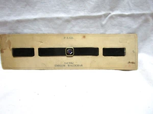 Vintage NOS Knights of Columbus gold filled emblem on clasped band - Picture 1 of 5