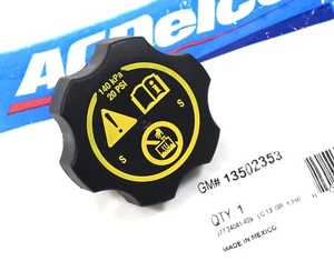 Tapa de depósito de sobretensión de refrigerante GM 13502353 genuina 2020-2025 3,0 L LM2 LZ0 Duramax - Imagen 1 de 11
