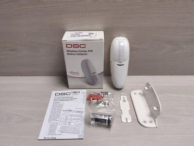 LOT 2 PCS DSC PG4924CCC WIRELESS CURTAIN PIR MOTION DETECTOR - Image 1 of 4