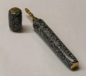 Handmade Black & White Granite Perfume Applicator - Picture 1 of 3