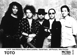 Toto - Promo Photo 1990 - Kingdom Of Desire - Steve Lukather - The Seventh One