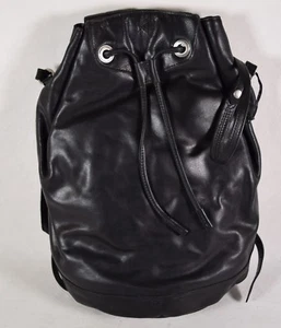 Monreaux Backpack Leather LILLIE in Black New - Picture 1 of 7