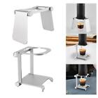 Aluminum Alloy Foldable Hand Pressed Coffee Machine Stand for Office, Bar