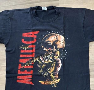 Men’s XL Vintage 2000 Metallica Fixxxer Skull T-Shirt Korn Kid Rock Rare Pushead - Picture 1 of 3
