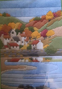 Bothy Threads SEASONS IN LONG STITCH: COASTAL AUTUMN Long Stitch Kit  Made in UK - Bild 1 von 3