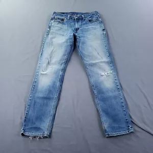 Levis 541 Jeans Mens 29x32 Blue Light Wash Athletic Fit Strech Denim Faded - Picture 1 of 12