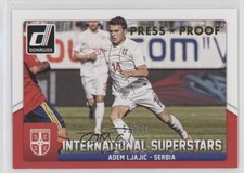 2015 Panini Donruss International Superstars Press Proof Gold /99 Adem Ljajic